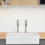 Bidbury & Co Caswell Bibcock Taps with Crosshead Handles in Chrome Life Style