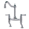 Bidbury & Co Henbury Country Style Spout with Traditional Bridge Tap in Chrome
