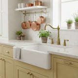 Bidbury & Co Sherston Kitchen Mixer Tap with Ornate Lever Handles Life Style