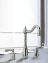 Bidbury & Co. Sherston Kitchen Mixer Tap with Ornate Lever Handles & Charming Traditional Aesthetic