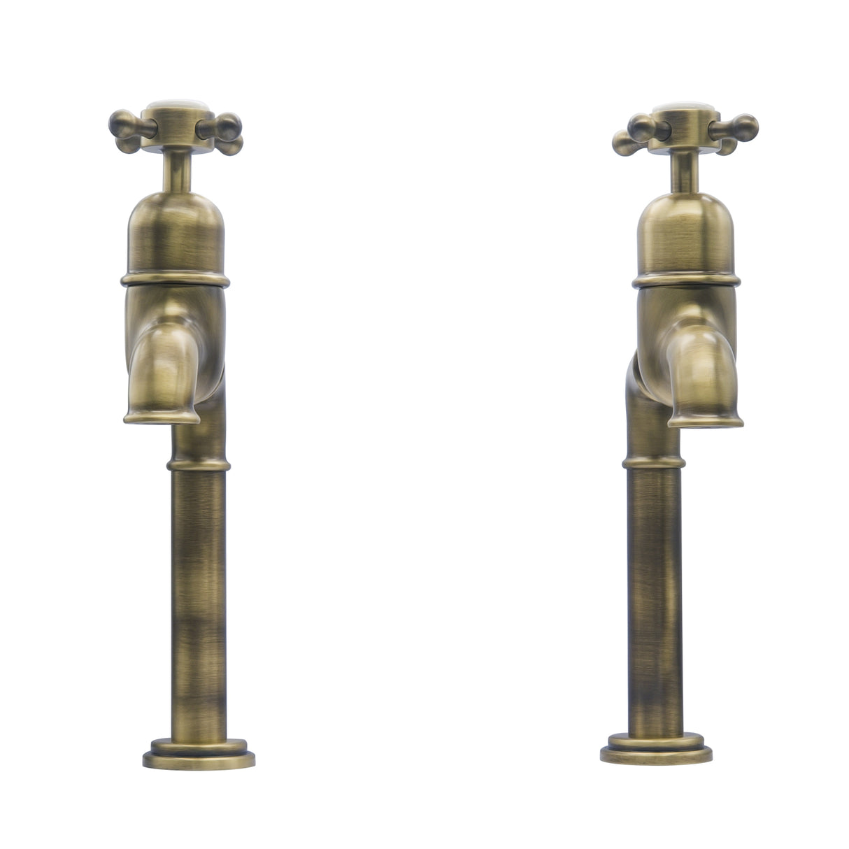 Bidbury & Co. Caswell Kitchen Taps with Crosshead Handles & Classic Bibcock Design