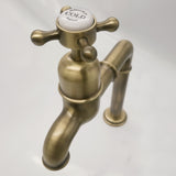 Bidbury & Co. Caswell Kitchen Taps with Crosshead Handles & Classic Bibcock Design