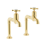 Bidbury & Co. Caswell Kitchen Taps with Crosshead Handles & Classic Bibcock Design
