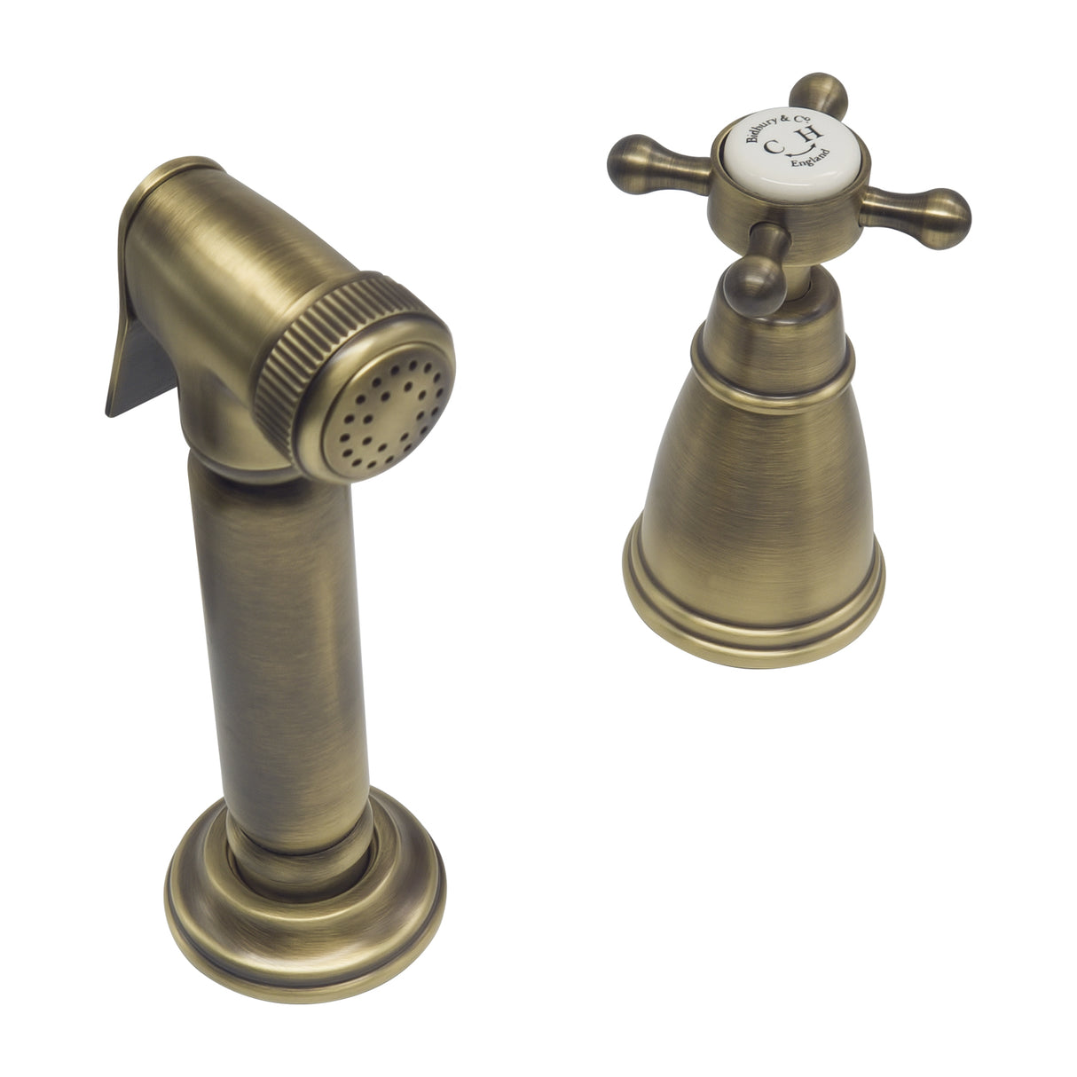 Bidbury & Co. Chalford Independent Pull Out Spray With Crosshead Handle