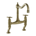 Bidbury & Co. Fairford Bridge Kitchen Tap with Crosshead Handles & Traditional Aesthetic