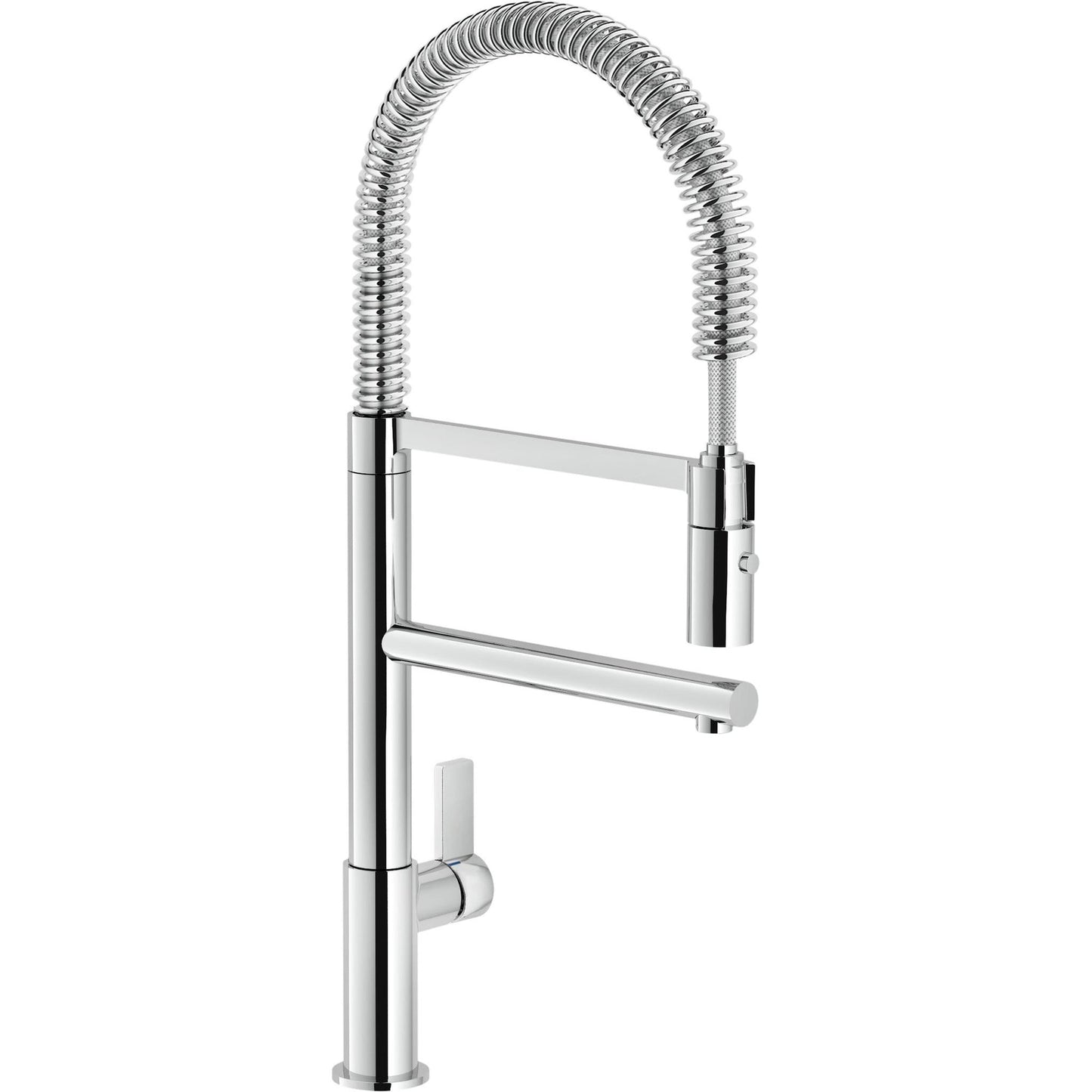 Nobili Flag Semi-Pro Pull Out Kitchen Tap in Chrome-The Tap Collection