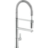 Nobili Flag Semi-Pro Pull Out Kitchen Tap in Chrome-The Tap Collection