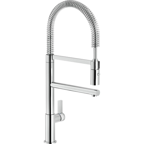 Nobili Flag Semi-Pro Pull Out Kitchen Tap in Chrome-The Tap Collection