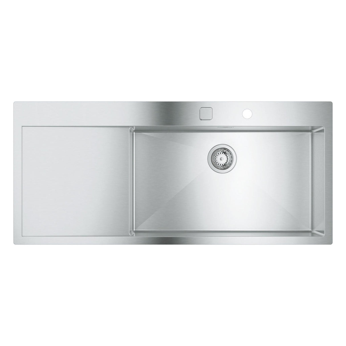 GROHE K1000 Flush Mount, Inset Mount Single Bowl Kitchen Sink For 800mm Cabinet in Stainless Steel Satin 57040441