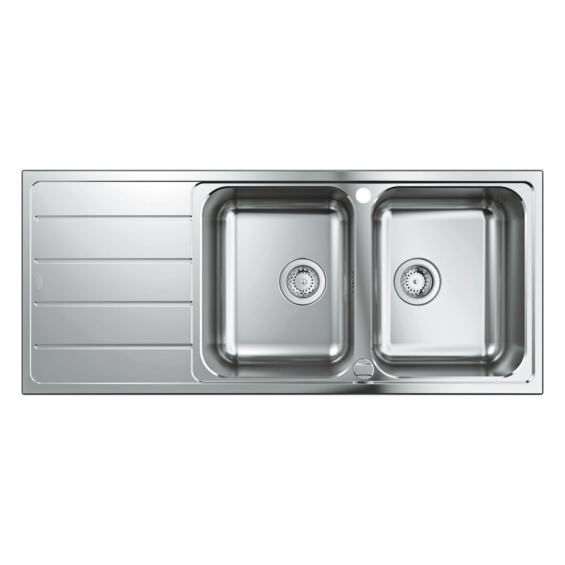 GROHE K500 Inset mount Single Bowl Kitchen Sink For 800mm Cabinet in Stainless Steel Satin 57040390