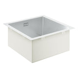 GROHE K700  Flush Mount, Inset Mount Single Bowl Kitchen Sink For 500mm Cabinet in Stainless Steel Satin 57040370