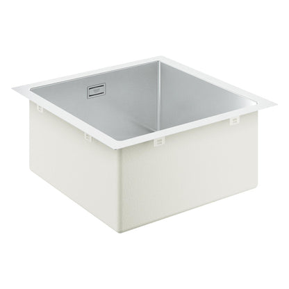 GROHE K700  Flush Mount, Inset Mount Single Bowl Kitchen Sink For 500mm Cabinet in Stainless Steel Satin 57040370