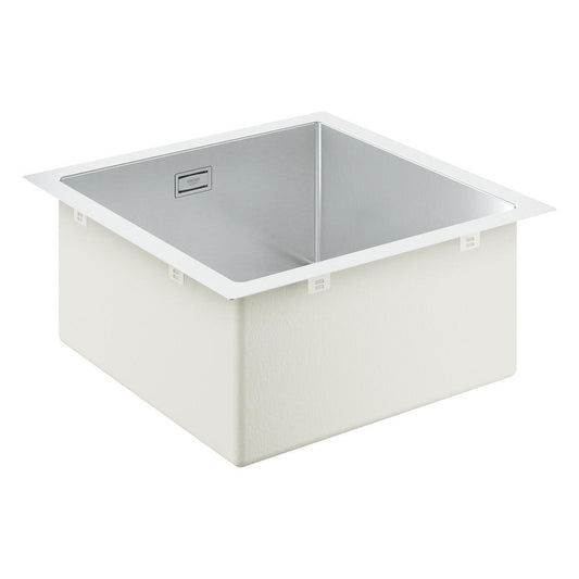 GROHE K700  Flush Mount, Inset Mount Single Bowl Kitchen Sink For 500mm Cabinet in Stainless Steel Satin 57040370