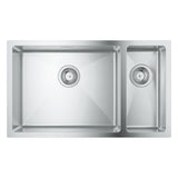 GROHE K700 Undermount One and Half  Bowl Kitchen Sink For 800 mm Cabinet in Stainless Steel Satin 57040340 