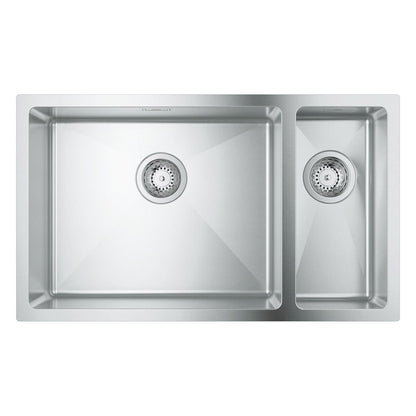 GROHE K700 Undermount One and Half  Bowl Kitchen Sink For 800 mm Cabinet in Stainless Steel Satin 57040340 