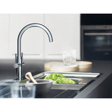 Grohe Ambi Cosmopolitan Mixer Tap Polished Chrome With Dual Lever Monobloc Polished Chrome 56927200 Lifestyle