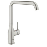 Grohe Essence Contemporary Mixer Tap With Single Lever Monobloc With SuperSteel 56926180
