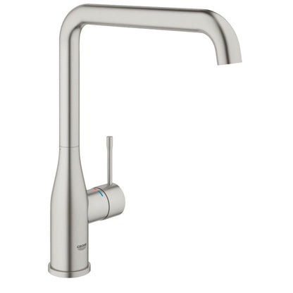 Grohe Essence Contemporary Mixer Tap With Single Lever Monobloc With SuperSteel 56926180
