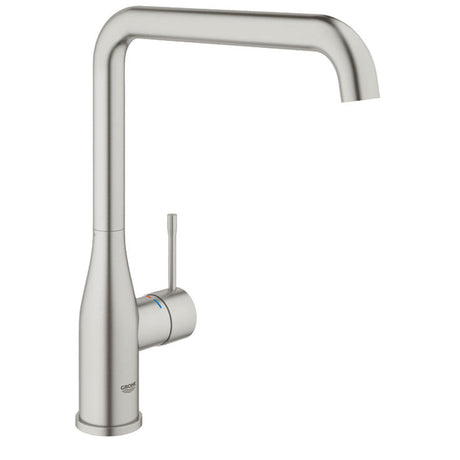 Grohe Essence Contemporary Mixer Tap With Single Lever Monobloc With SuperSteel 56926180
