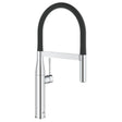 Grohe Essence Professional Pull Out Spray Tap With Single Lever Mixer In 
 Polished Chrome 56926200