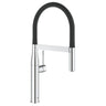 Grohe Essence Professional Pull Out Spray Tap With Single Lever Mixer In 
 Polished Chrome 56926200