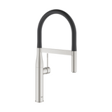 Grohe_Essence_Professional_Pull_Out_Spray_Tap_With_Single_Lever_Mixer_In_Super Steel