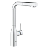 Grohe Essence Tap Pull Out Spray With Single Lever Monobloc Mixer In Polished Chrome 56926290
