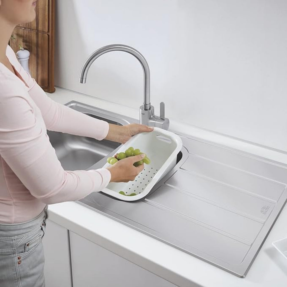 Grohe K200 Stainless Steel Sink with Drainer - Lifestyle
