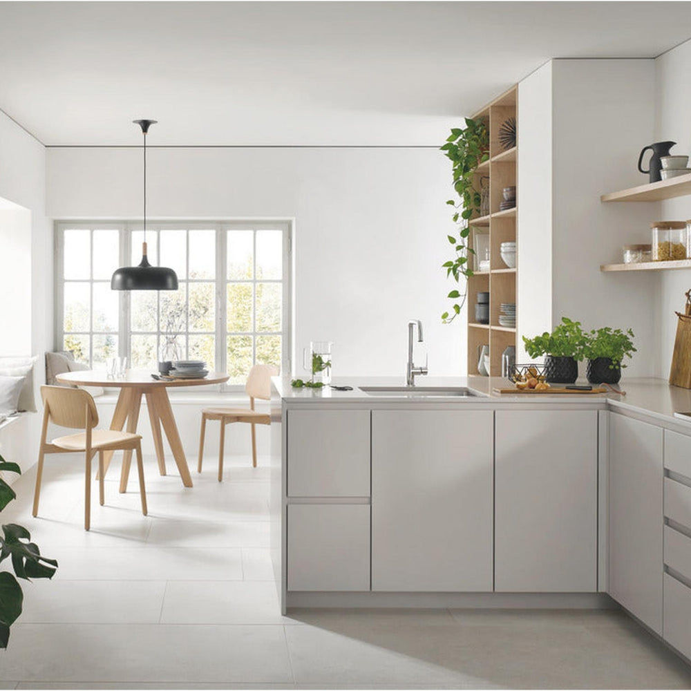 Grohe K700 Under Mount Single Bowl Kitchen Sink for 600mm Cabinet in Stainless Steel Satin Life Style 1