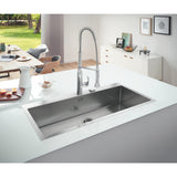 Grohe K800  Flush mount Inset mount Single Bowl Kitchen Sink For 1,200 mm Cabinet In Stainless Steel Satin 57040420 Lifestyle