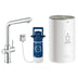 Grohe Red II Duo L-Spout 3 Litres Tap With Instant Hot Water and Mixer 56924210