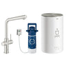 Grohe Red II Duo L-Spout 3 Litres Tap With Instant Hot Water and Mixer 56924210 2