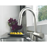 Grohe Vento C-Spout Pull Out Spray With Single Lever Mixer In Brushed super steel 57760090 Lifestyle 