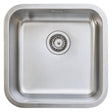 Häfele Christina Single Bowl Kitchen Sink For 500mm Cabinet in Stainless Steel 
Polished 56782330