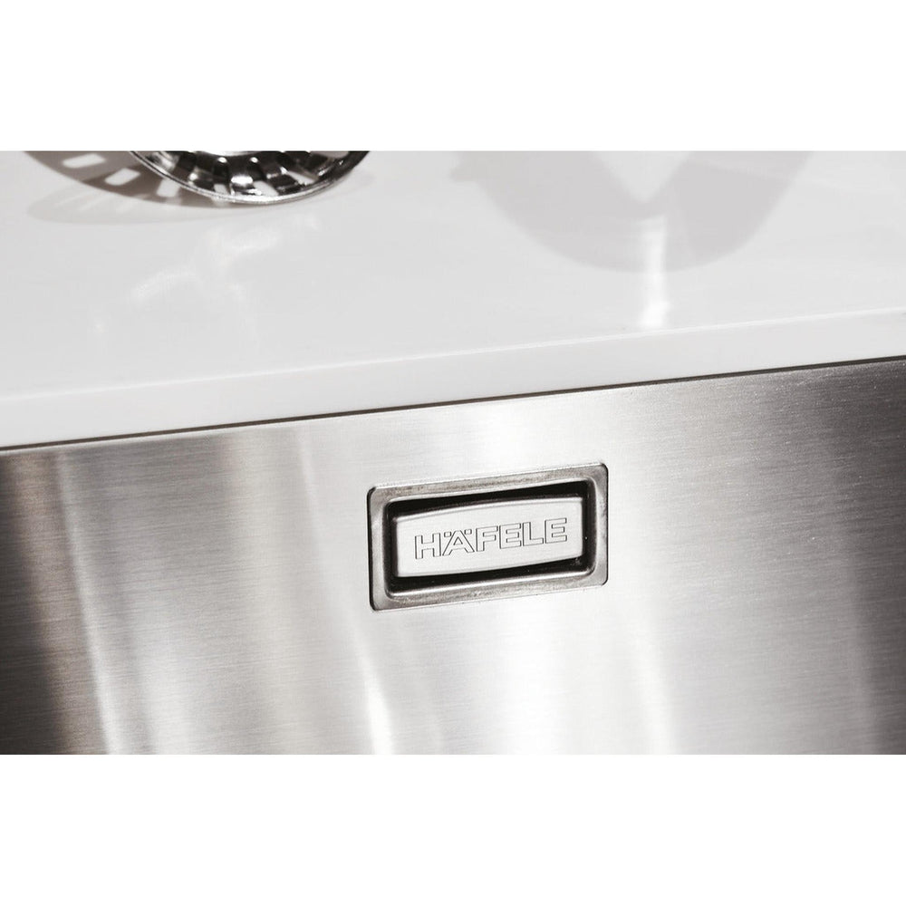 Häfele Christina Single Bowl Kitchen Sink For 500mm Cabinet in Stainless Steel 
Polished 56782330 1