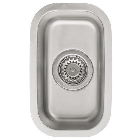 Häfele Christina Undermount  Half Bowl Kitchen Sink For 300mm Cabinet in Stainless Steel 
Polished 56782380