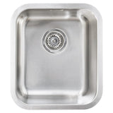 Häfele Christina Undermount Single Bowl Kitchen Sink For 400mm Cabinet in Stainless Steel Polished 56782320