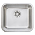 Häfele Christina Undermount Single Bowl Kitchen Sink For 500mm Cabinet in Stainless Steel satin 56782350 