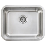 Häfele Christina Undermount Single Bowl Kitchen Sink For 600mm Cabinet in Stainless Steel Polished 56782340