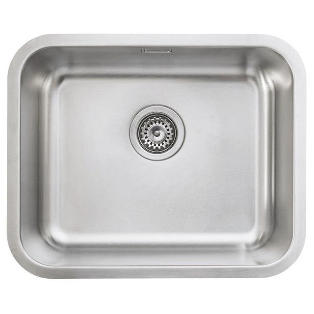 Häfele Christina Undermount Single Bowl Kitchen Sink For 600mm Cabinet in Stainless Steel Polished 56782340