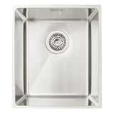 Häfele Lido Undermount Single Bowl Kitchen Sink For 400mm Cabinet in Stainless Steel Satin 56782230
