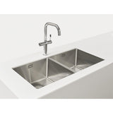 Häfele Lido Undermount Single Bowl Kitchen Sink For 900mm Cabinet in Stainless Steel Satin 56782250 Lifestyle