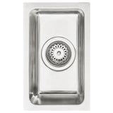 Häfele Murano Undermount Half Bowl Kitchen Sink For 300mm Cabinet in Stainless Steel 56782390 1