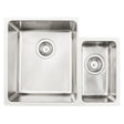 Häfele Murano Undermount One and Half Bowl Kitchen Sink For 600mm Cabinet in Stainless Steel 56782211