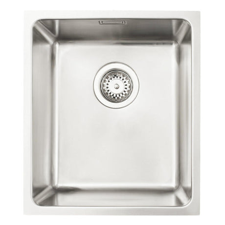 Häfele Murano Undermount Single Bowl Kitchen Sink For 400mm Cabinet in Stainless Steel 56782170