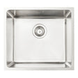 Häfele Murano Undermount Single Bowl Kitchen Sink For 500mm Cabinet in Stainless Steel 56782190