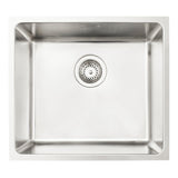 Häfele Murano Undermount Single Bowl Kitchen Sink For 500mm Cabinet in Stainless Steel 56782190