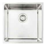 Häfele Murano Undermount Single Bowl Kitchen Sink For 500mm Cabinet in Stainless Steel Satin 56782180 