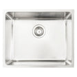 Häfele Murano Undermount Single Bowl Kitchen Sink For 600mm Cabinet in Stainless Steel Satin 56782200