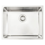 Häfele Murano Undermount Single Bowl Kitchen Sink For 600mm Cabinet in Stainless Steel Satin 56782200